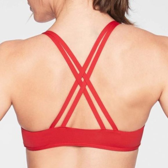 Athleta Radiant Red South Swell Bikini Top - Picture 2 of 2
